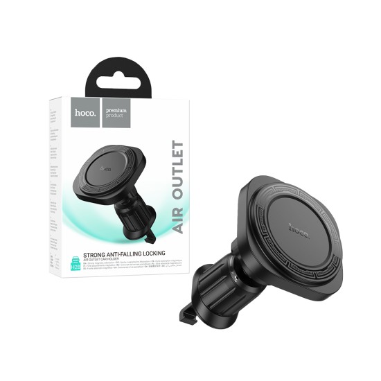 Hoco Car Phone Holder H28 Rainbow for Air Outlet Black